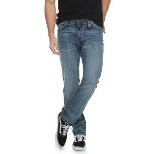 NWT URBAN PIPELINE Men’s Jeans Slim Straight MaxFlex Low Rise 34x34